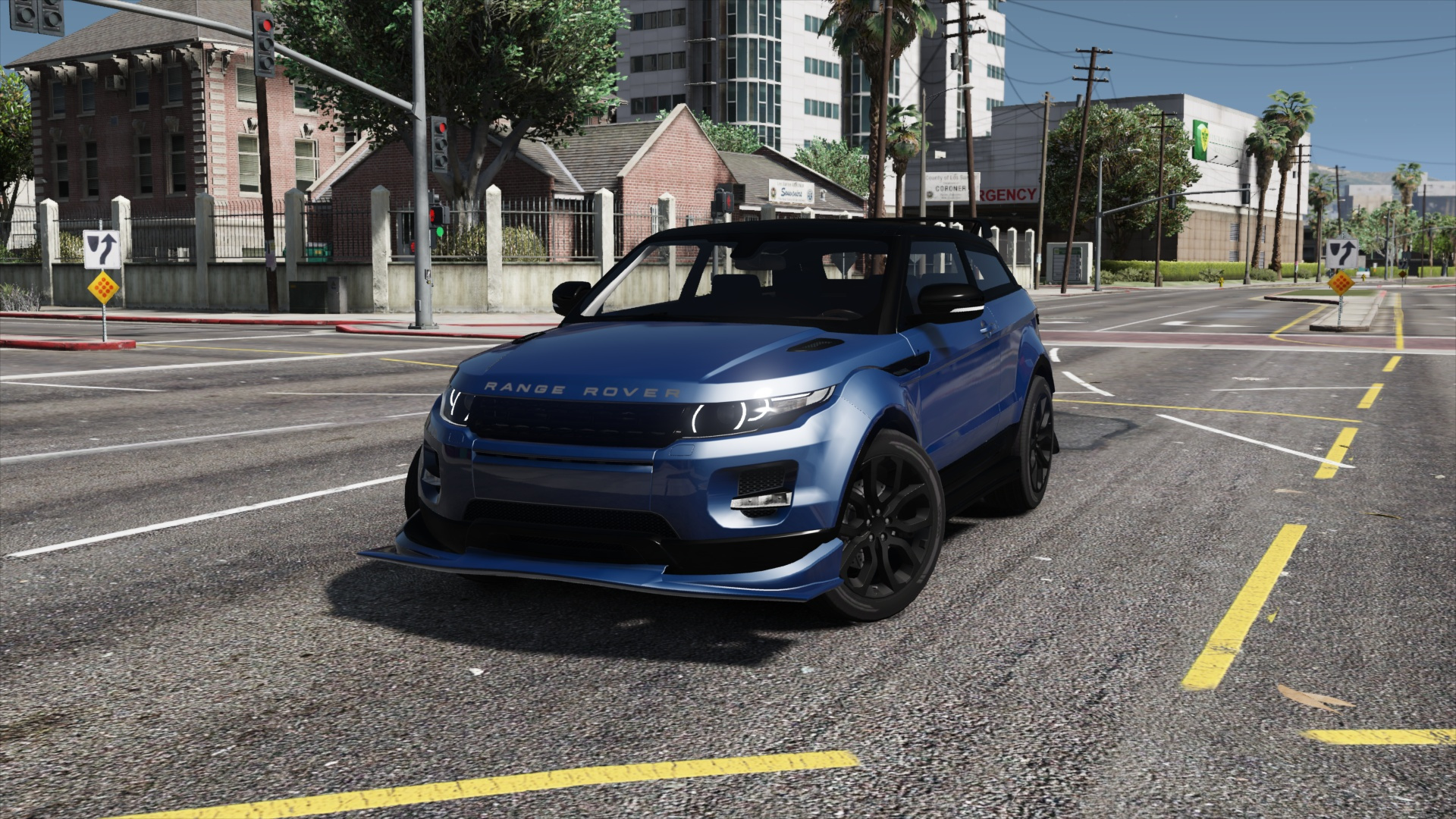 Range rover evoque gta 5 замена